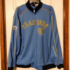 Vintage Reebok Gridiron Classic San Diego Chargers Sweat Jacket M